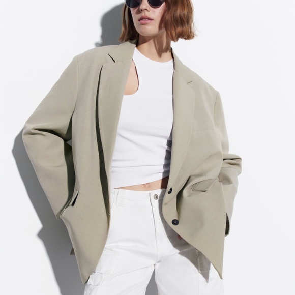 Zara limited edition celeb style blazer - Picture 2 of 8